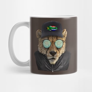 Wildlife Cheetah-dressed up joke Mug